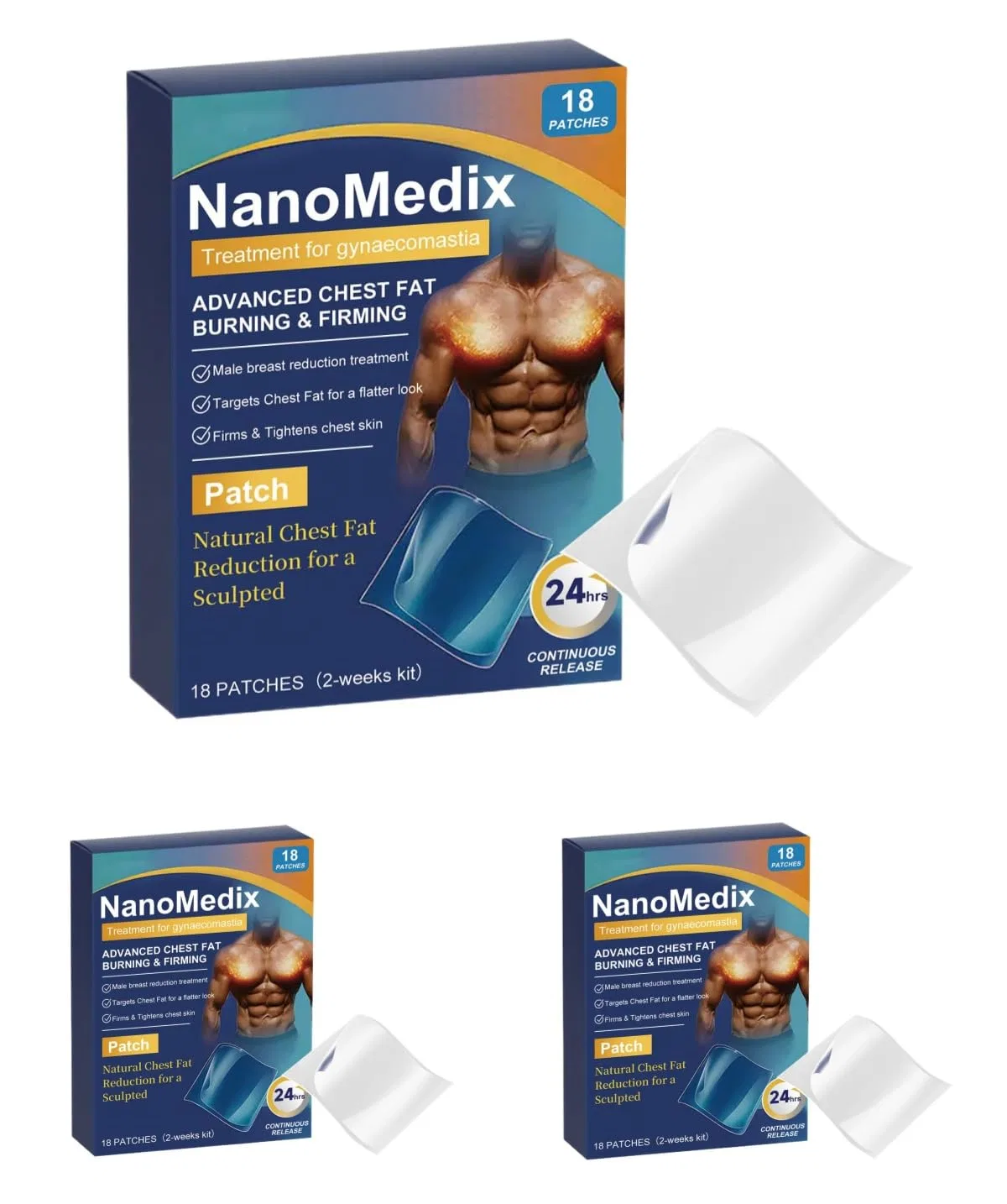 Набор для коррекции груди, 18 шт, Generic, 3pc