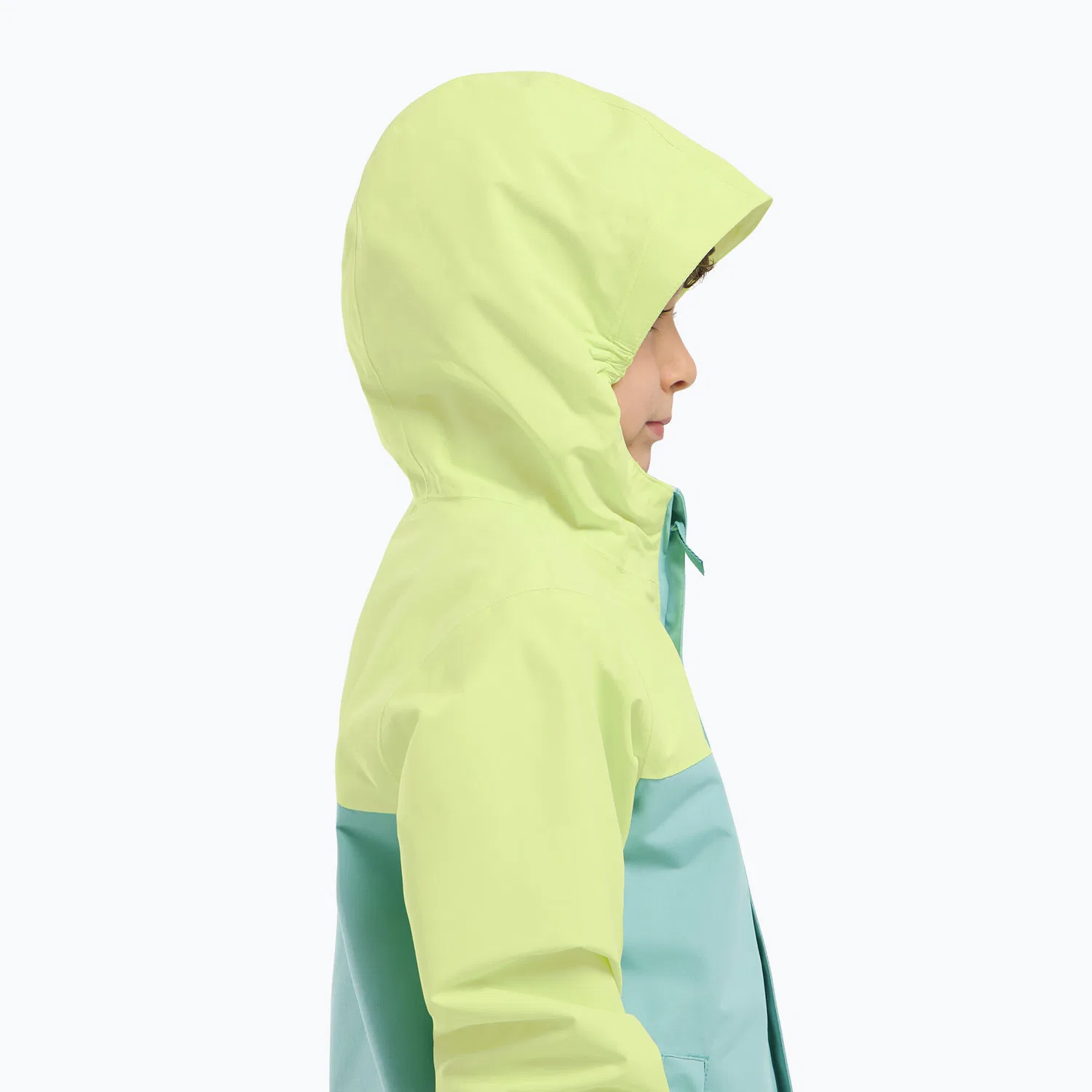 Детская дождевая куртка Jack Wolfskin Tucan, Grun — фото 4