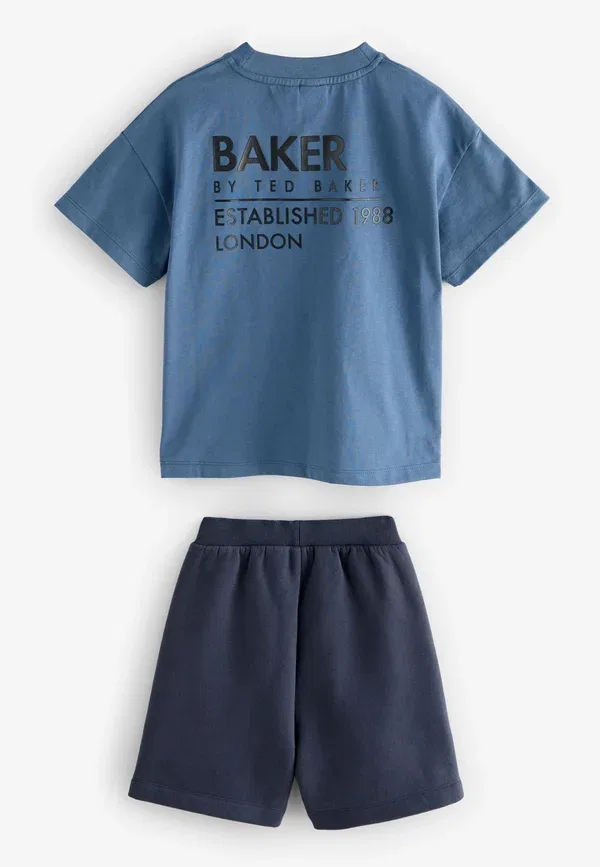 Брюки из джерси Baker By Ted Baker, темно-синий — фото 4
