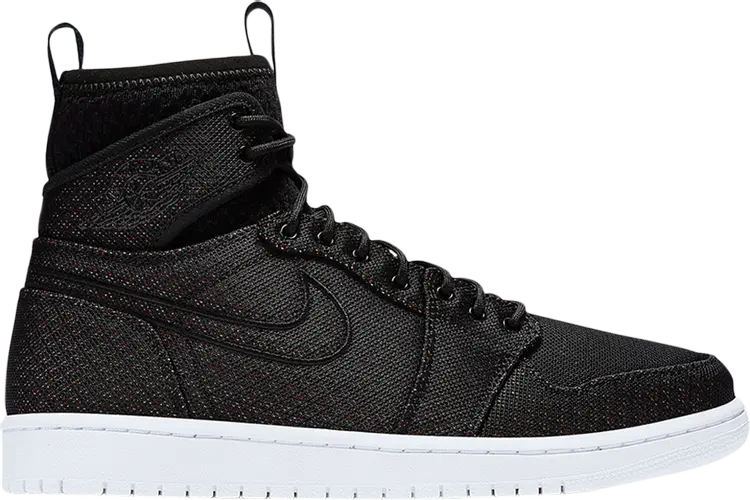 

Кроссовки Air Jordan 1 High Ultra Black, черный