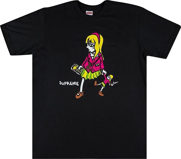 

Футболка Supreme Suzie Switchblade Tee 'Black', черный