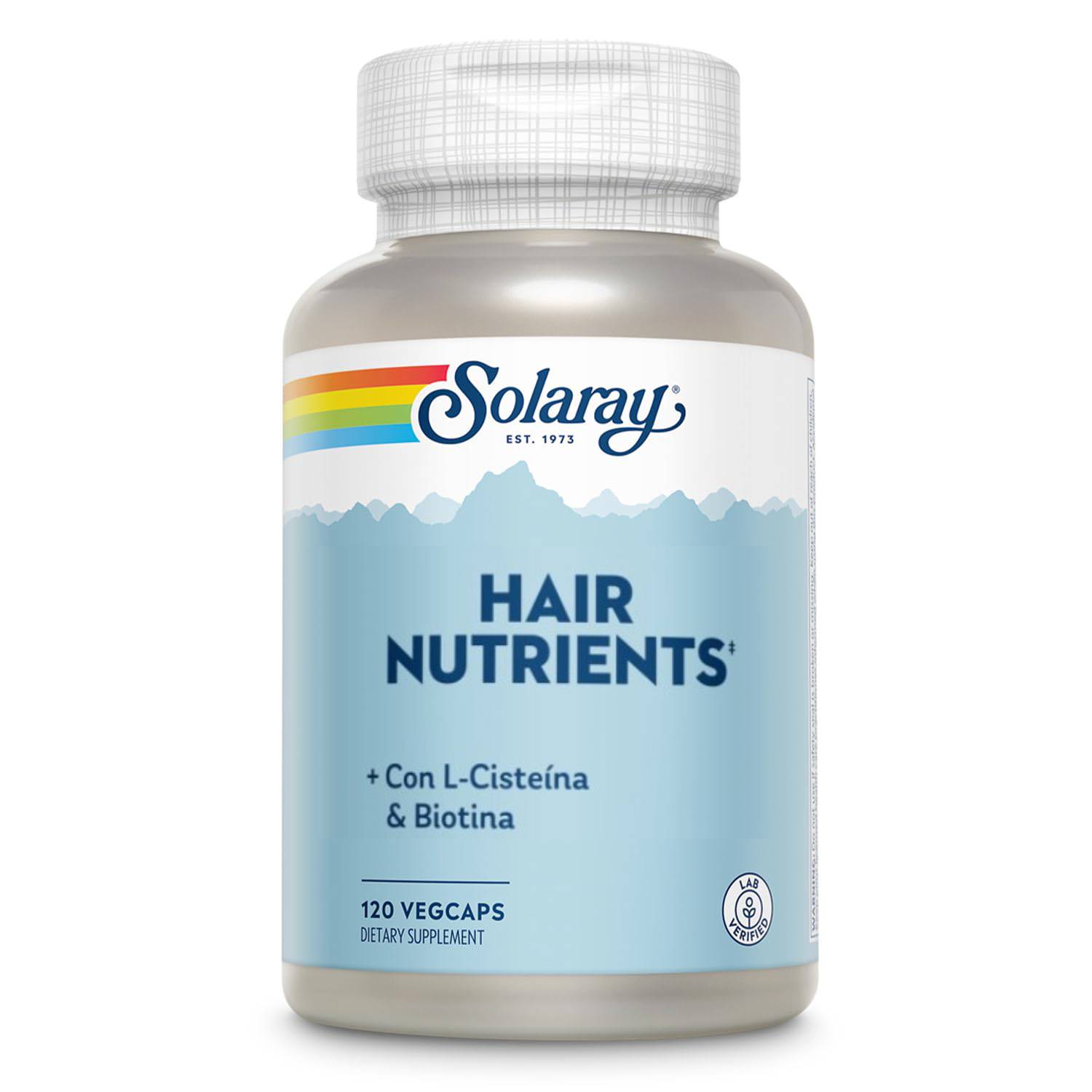 

Витаминный комплекс Solaray Hair Nutrients L-cystein & Biotin, 60 капсул