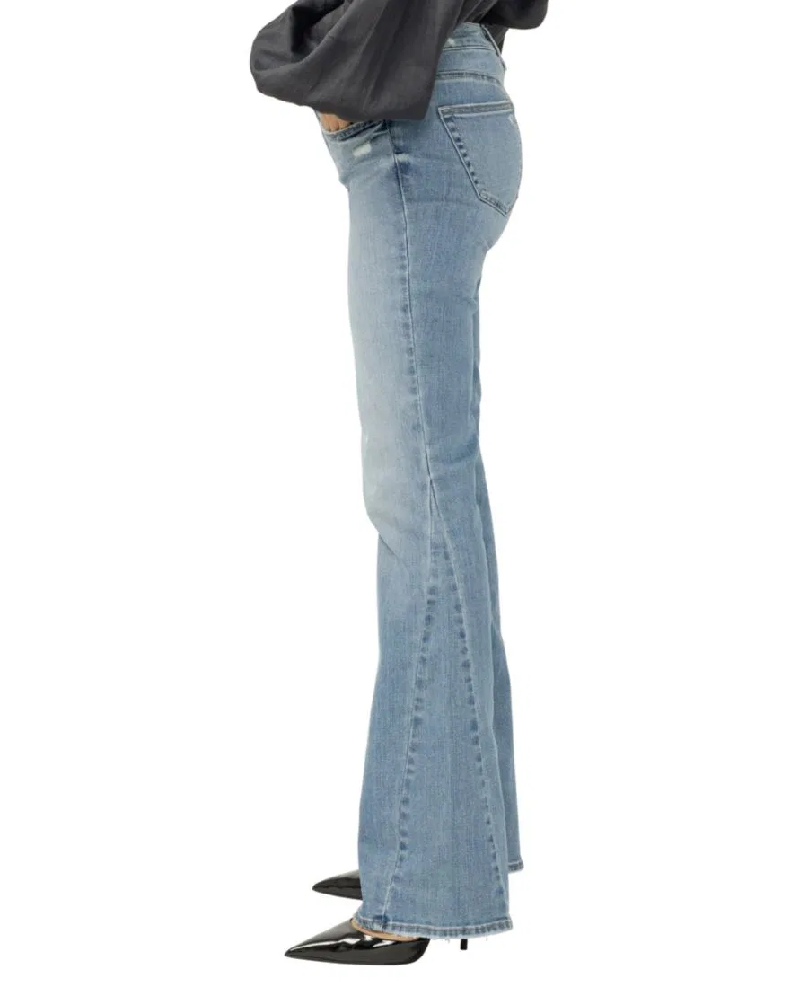 Джинсы скинни с высокой талией Silver Jeans Co., Haze — фото 2