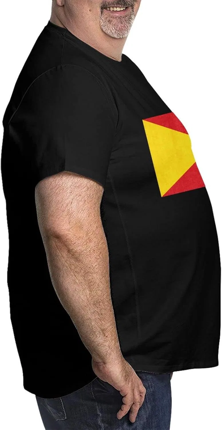 Мужская футболка с графическим принтом Regular Fit, Tigray Region Flag — фото 4