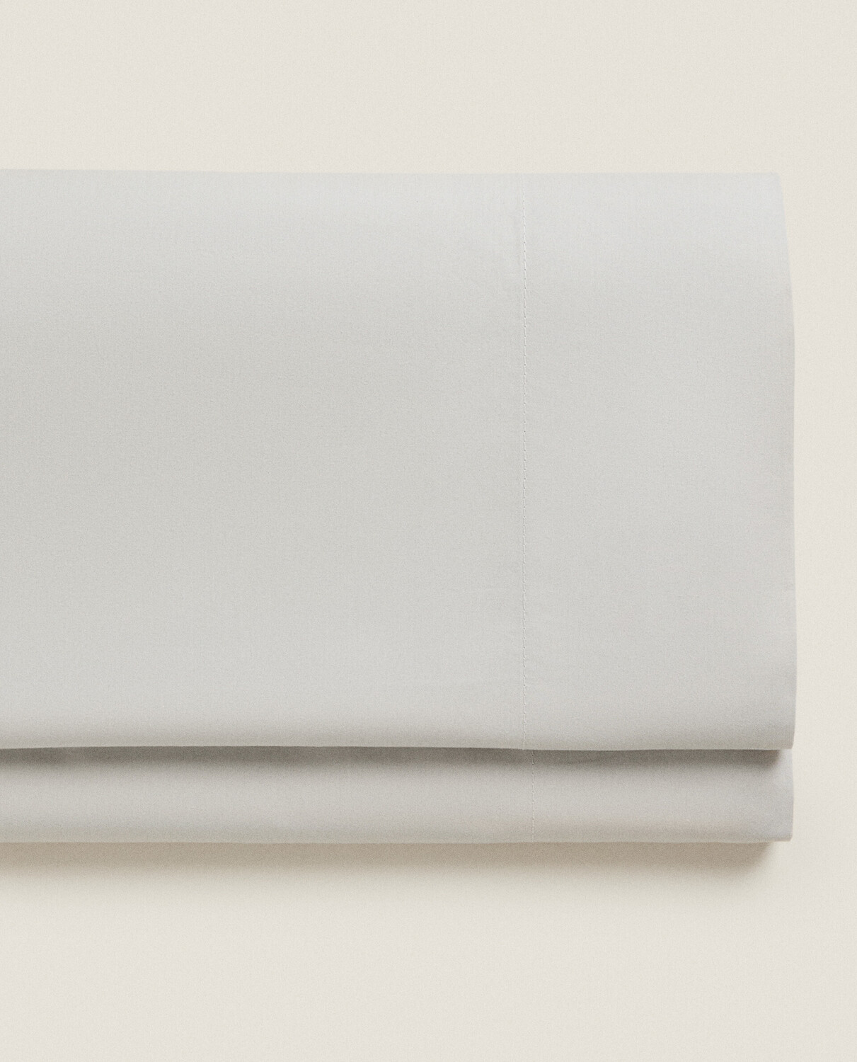 

Простыня Zara Home Cotton Percale Flat, серый