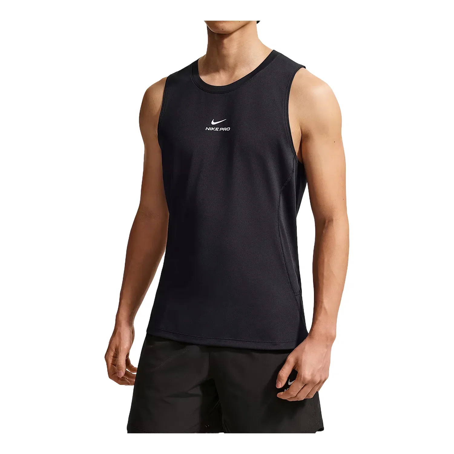 Мужской топ для тренировок Pro Dri-Fit Training Tank Asia Sizing 'Black' Nike, черный