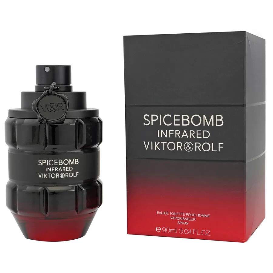Мужская туалетная вода с пряным ароматом 90 мл Spicebomb Infrared Viktor & Rolf — фото 3