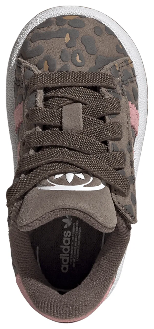 Кеды для мальчиков Campus 00s CF EL Adidas, цвет Earth Strata/Footwear White/Glow Pink — фото 4