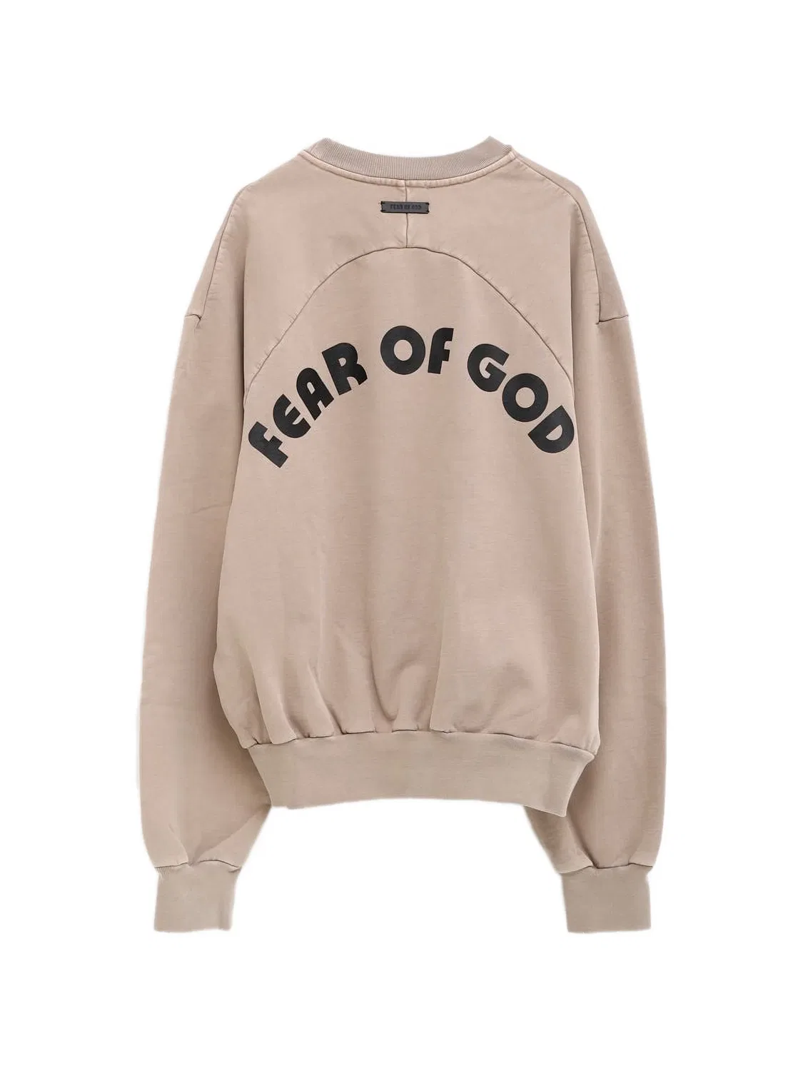 Fear Of God Свитшот с логотипом, нейтральные тона — фото 2