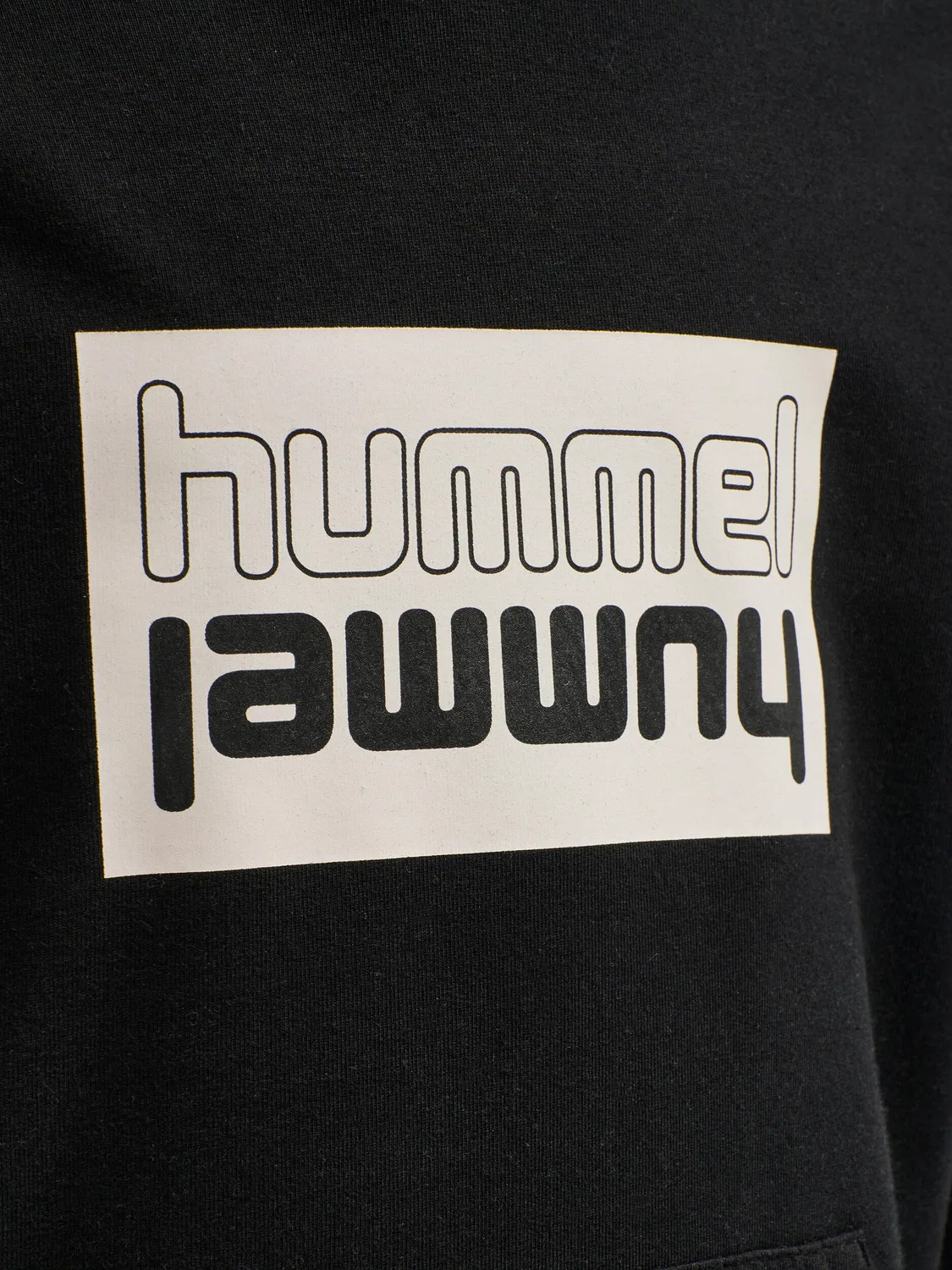 Детское худи с капюшоном Hmlduo Hummel, Черный — фото 4