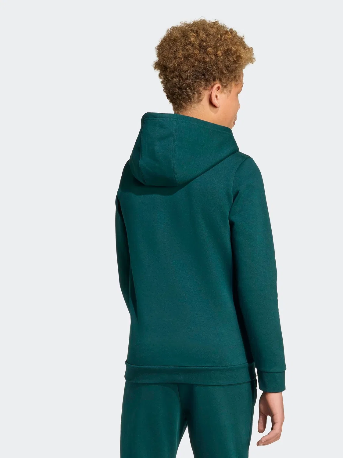 Худи adidas Originals, зеленое — фото 2