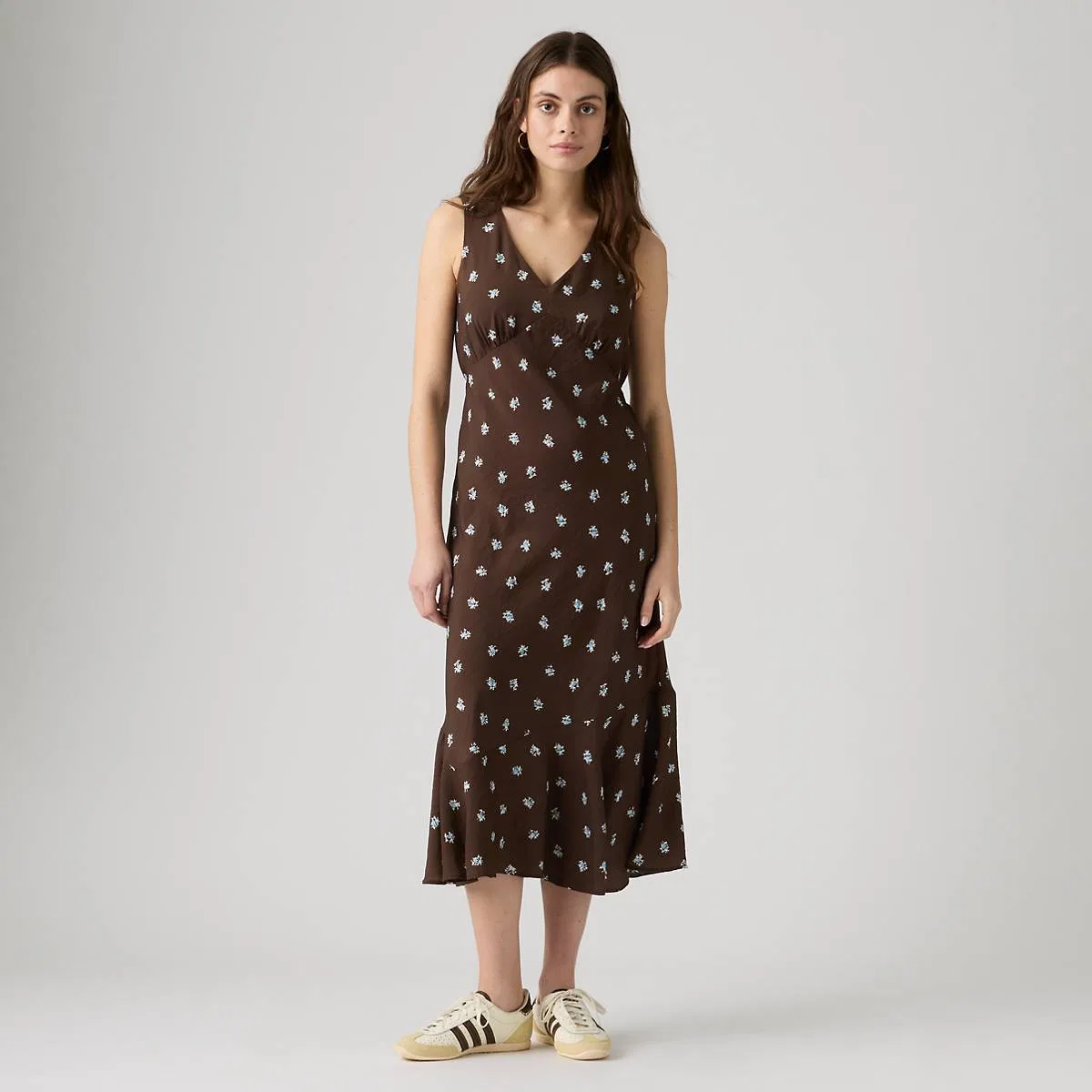 Платье-Комбинация Brita миди Levi's, Runa Floral Java - Multi-Color — фото 4