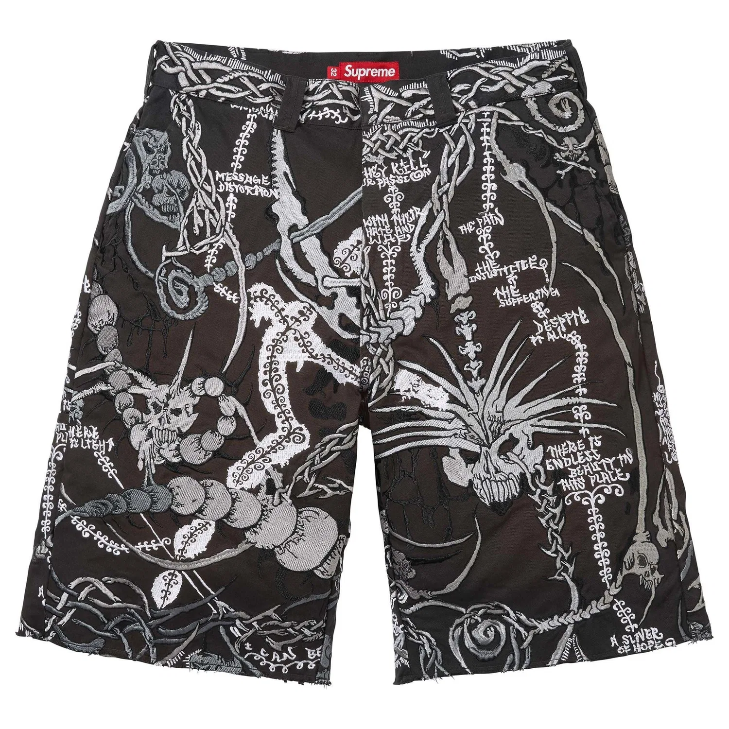 Шорты карго Supreme SS26, Black