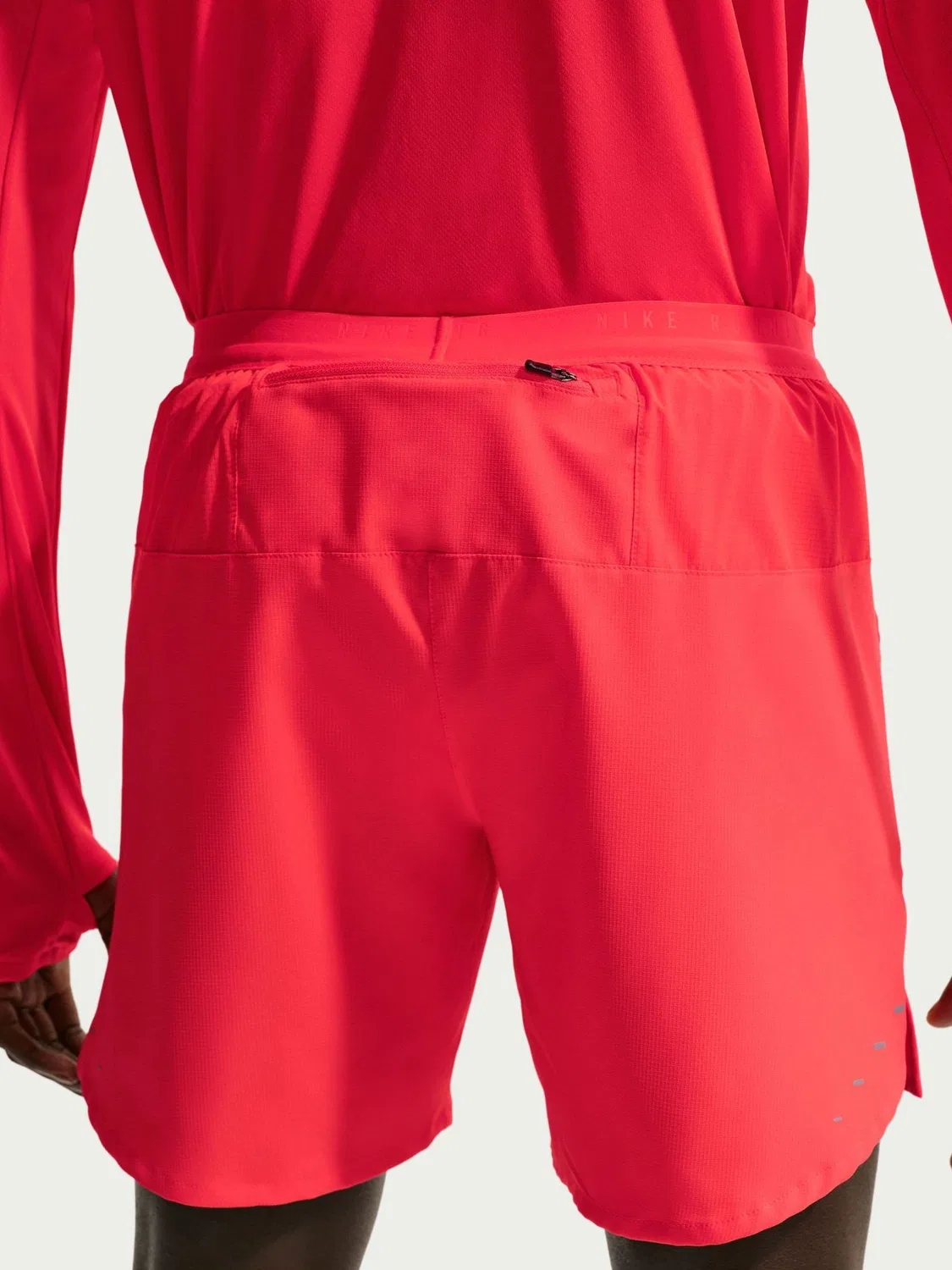 Шорты беговые Dri-FIT Stride Nike, красные — фото 4
