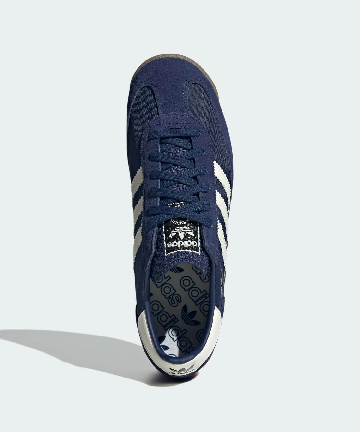 Кроссовки adidas Originals SL 72 RS ретро стиль синий — фото 2