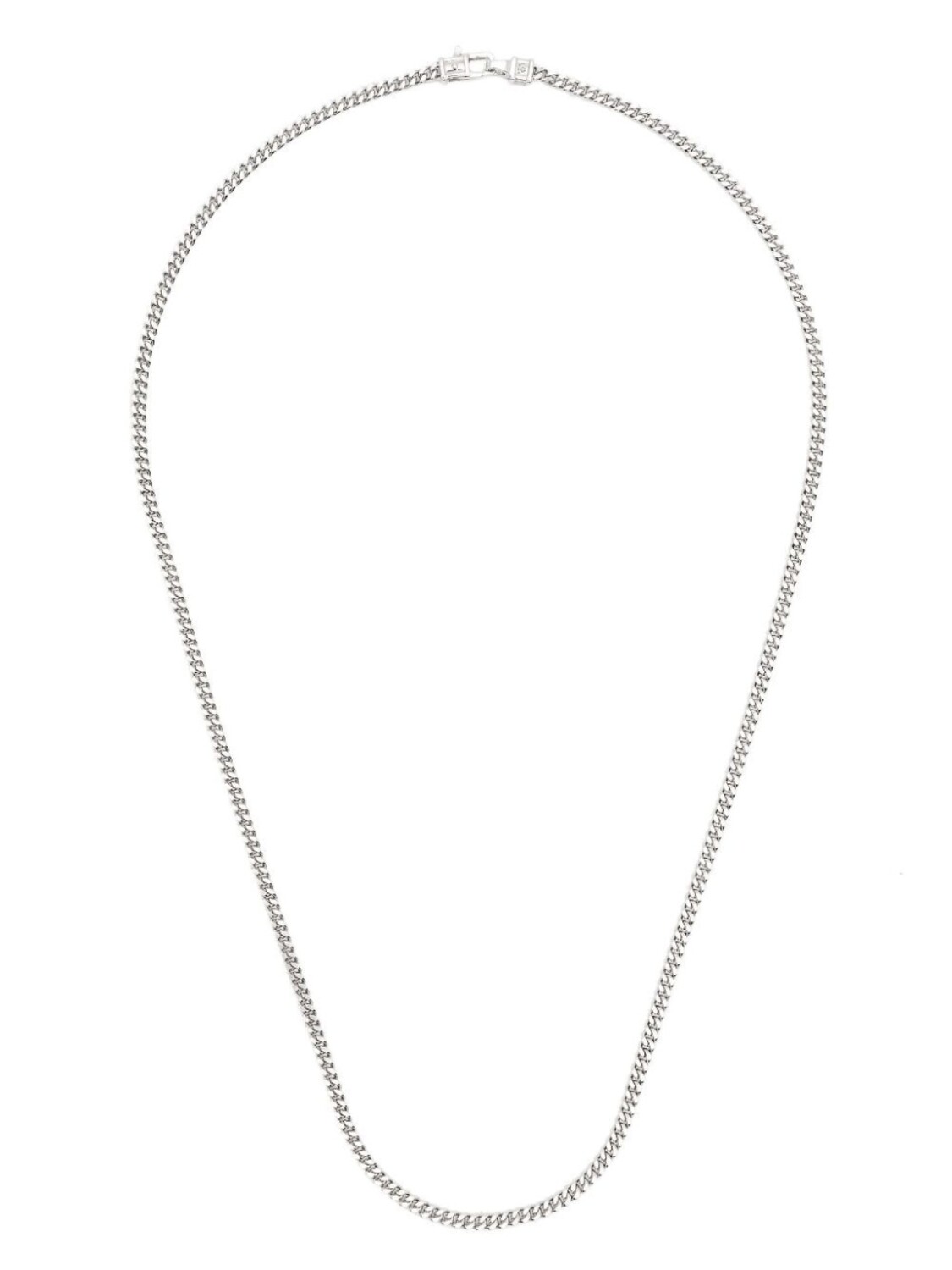 

Цепочка на шею Curb Chain M Tom Wood, серебряный