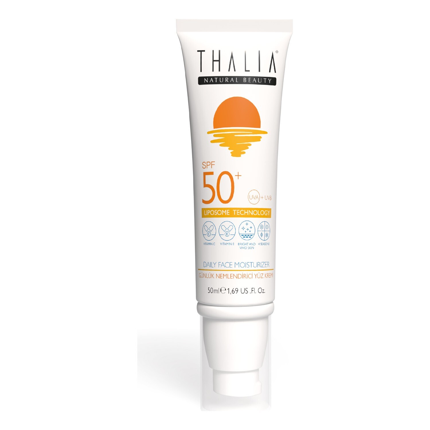 

Солнцезащитный крем Thalia Liposome Technology Daily SPF 50+, 50 мл