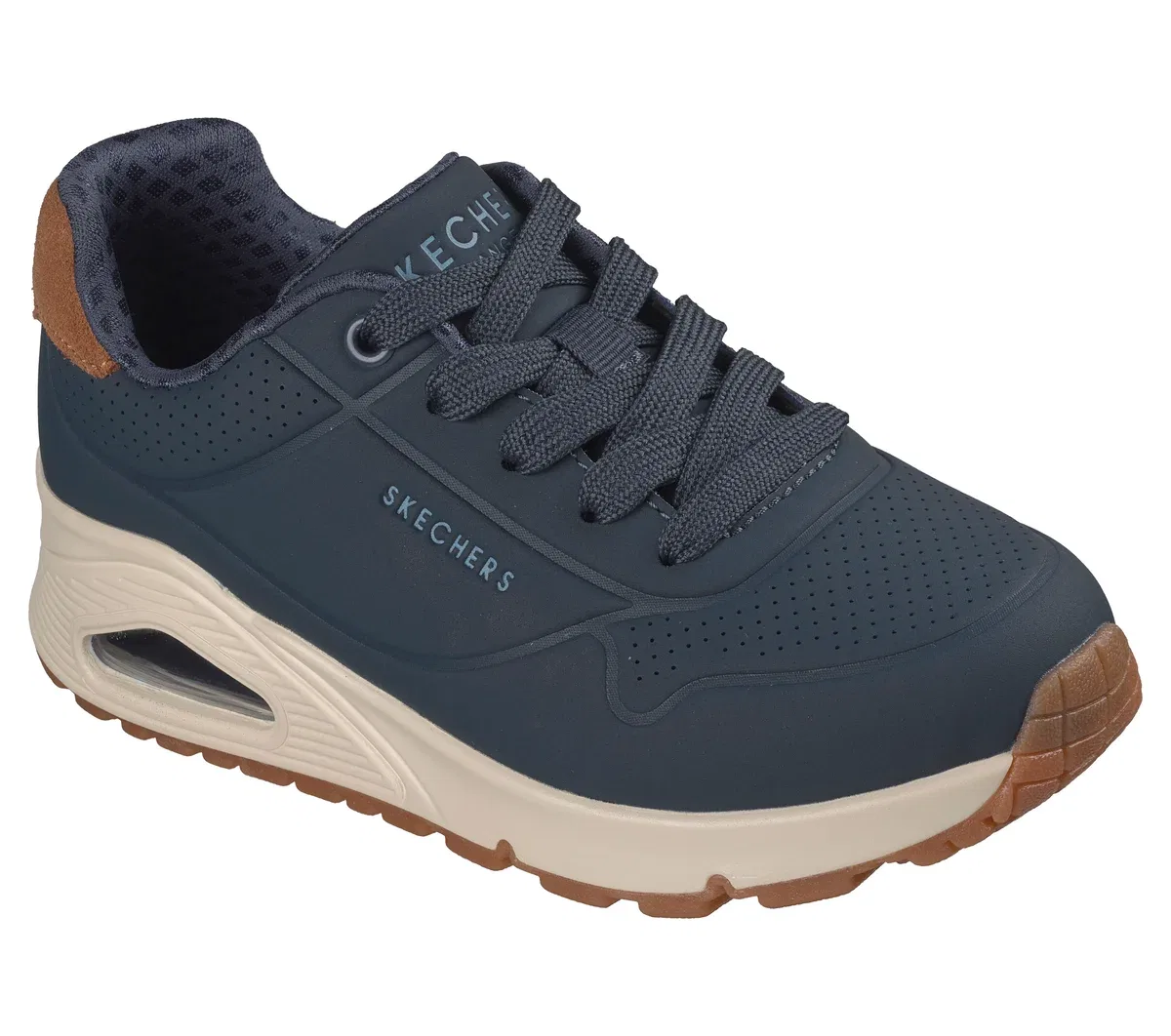 Детские кроссовки UNO Gen1 - Suited On Air Skechers, тёмно-синий — фото 4