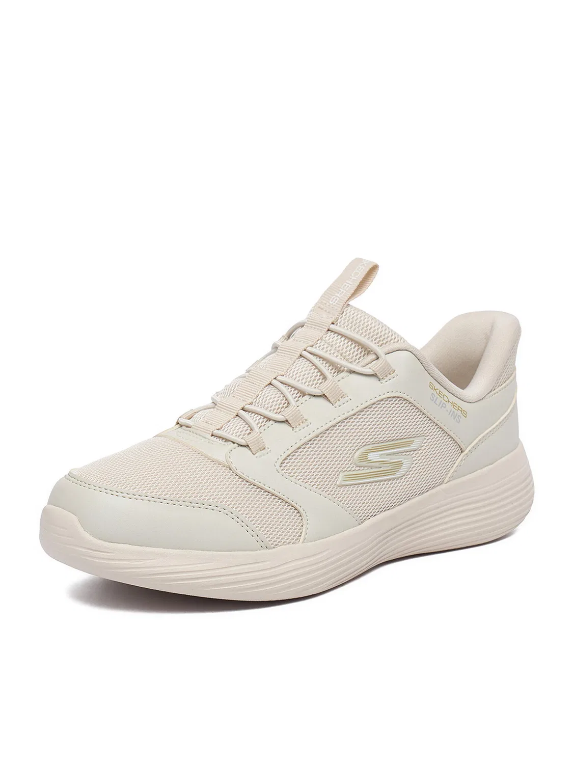 Кроссовки для девочки C-GO Skechers, бежевый — фото 3
