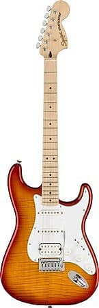 

Гитара Squier Affinity Stratocaster FMT HSS с кленовым грифом Sienna Sunburst 0378152 547