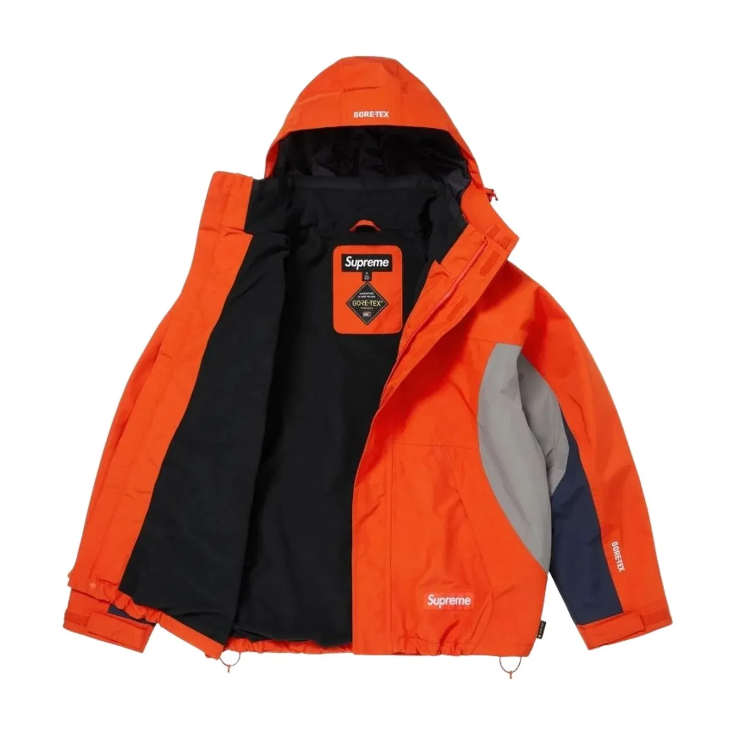 Мужская куртка FW26 AOI GORE-TEX Hooded Jacket 'Orange' Supreme, оранжевый — фото 3