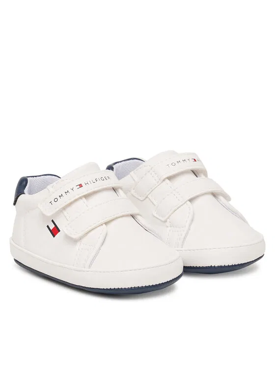 Кроссовки Low Cut Velcro Tommy Hilfiger, белый — фото 2