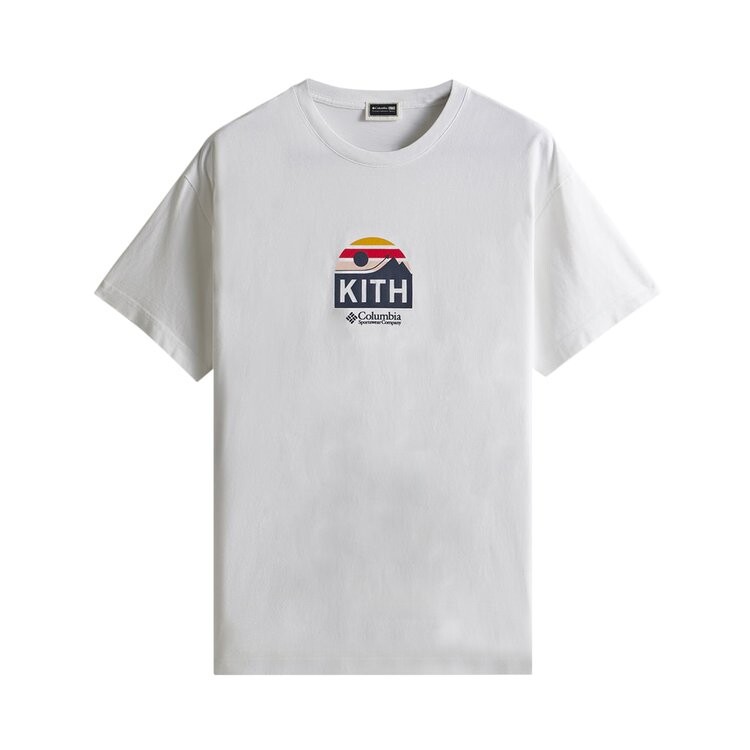 

Футболка Kith For Columbia EEA Wind Tee 'White', белый