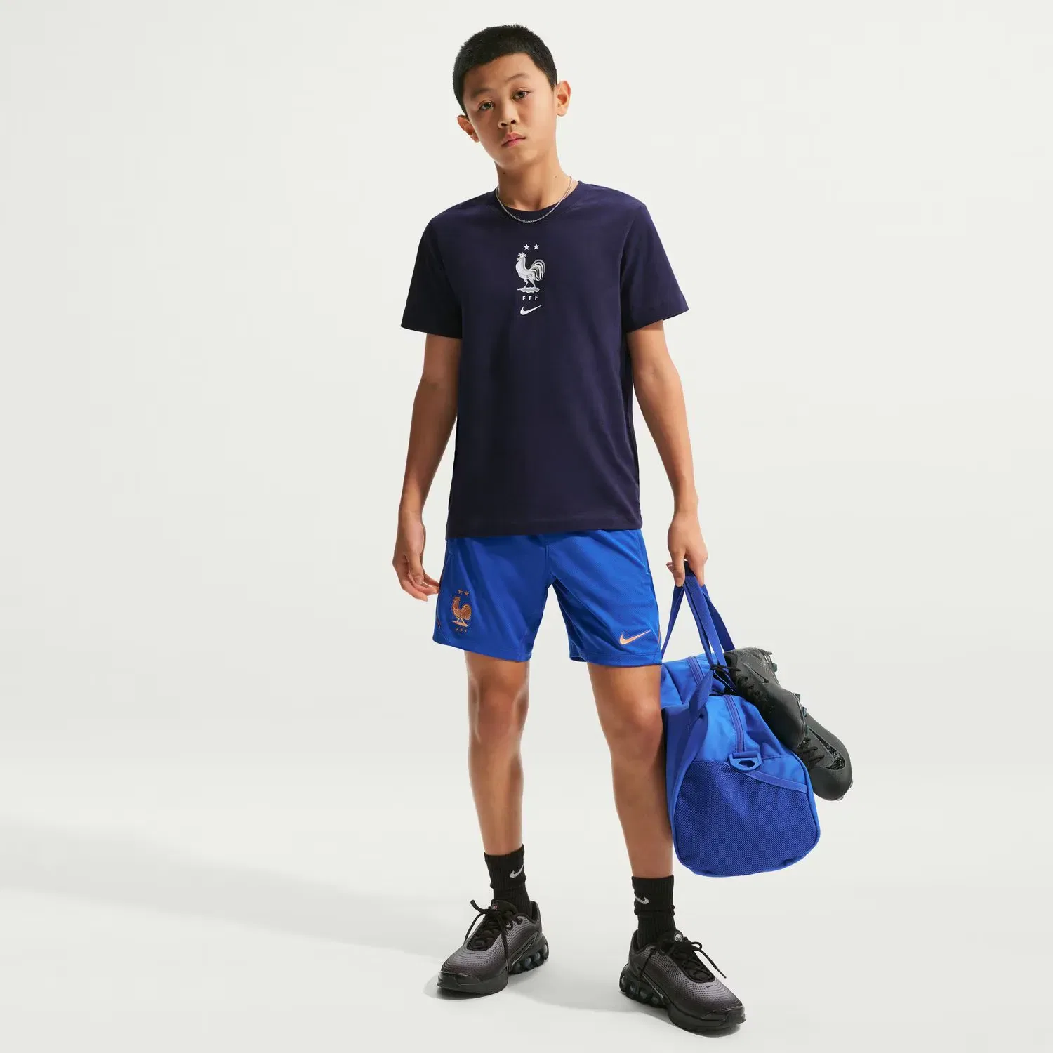 Детские шорты для мальчиков Dri-FIT Strike Nike, Azul — фото 2