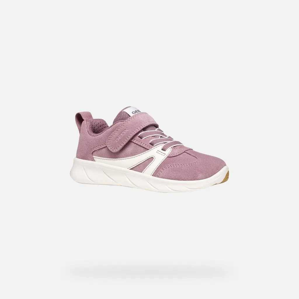 Детские кроссовки для мальчиков с анатомической колодкой Geox Foot-Run, Altrosa Weiss — фото 4