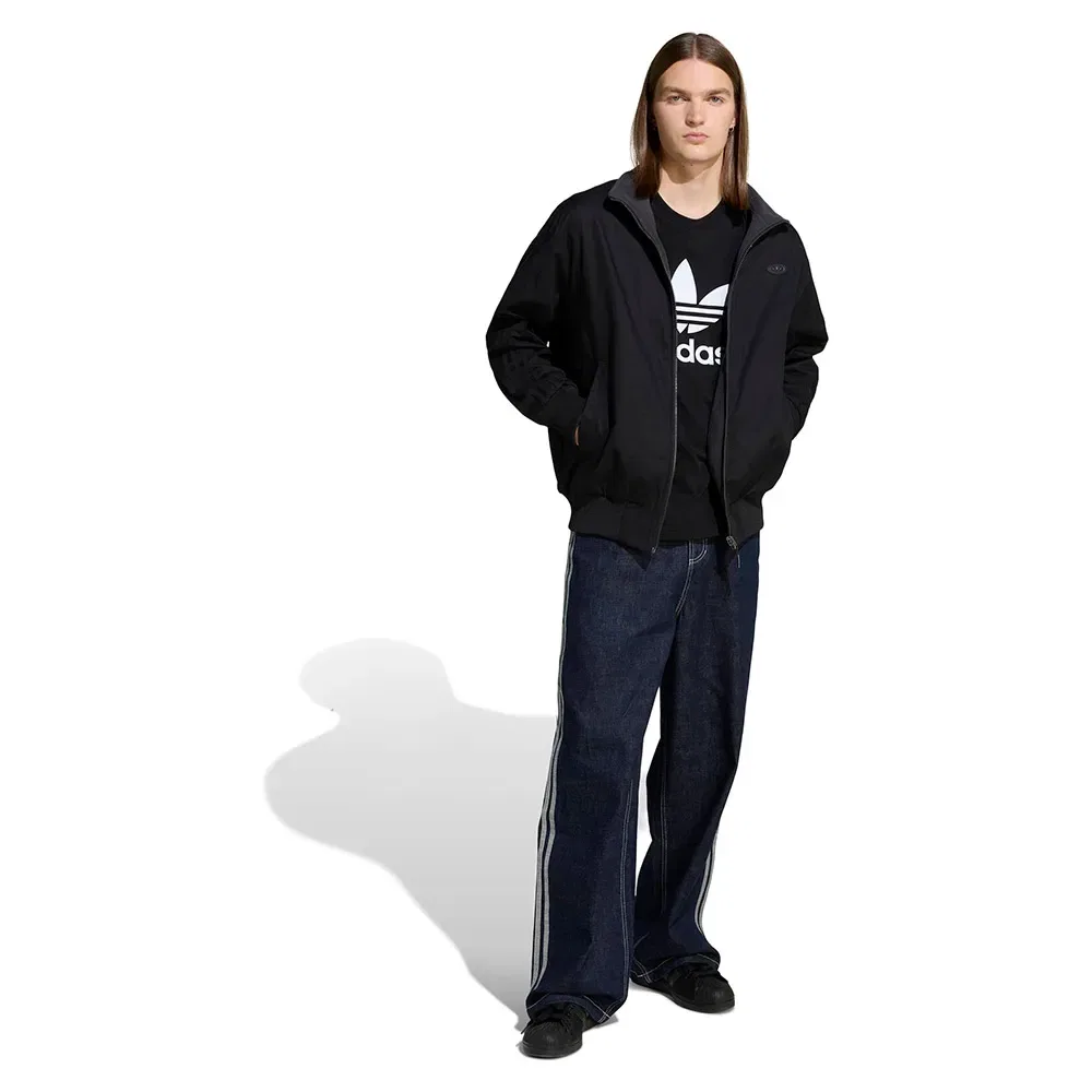 Свитшот на молнии Firebird Adidas Originals, черный — фото 4