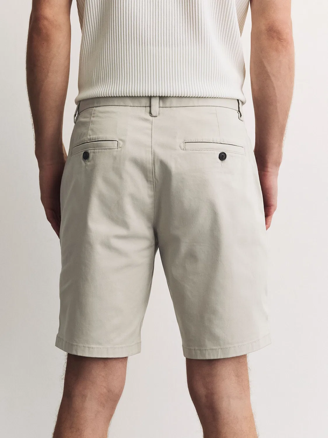 Шорты чинос, Slim Fit, Bone Next — фото 4