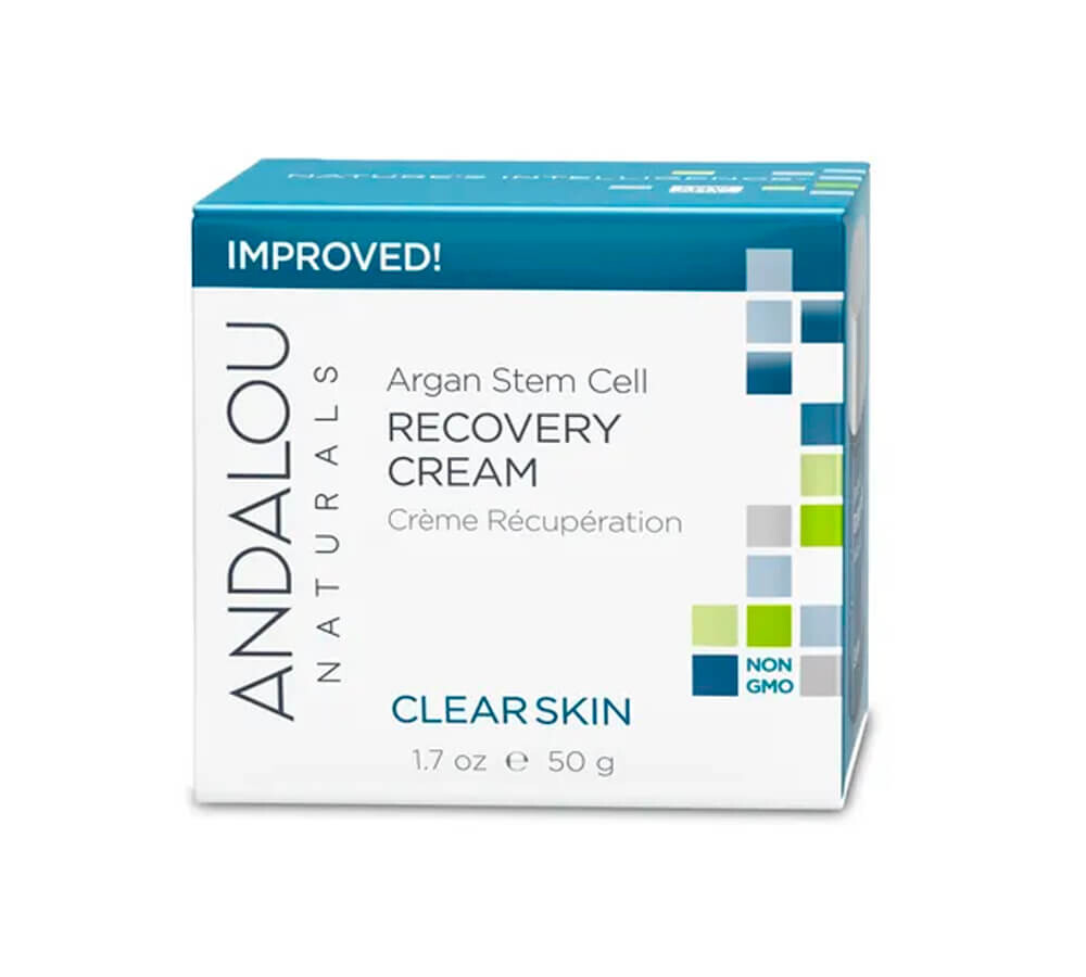 Ночной крем для лица Andalou Naturals со стволовыми клетками Арганы, восстанавливающий, 50 мл — фото 3