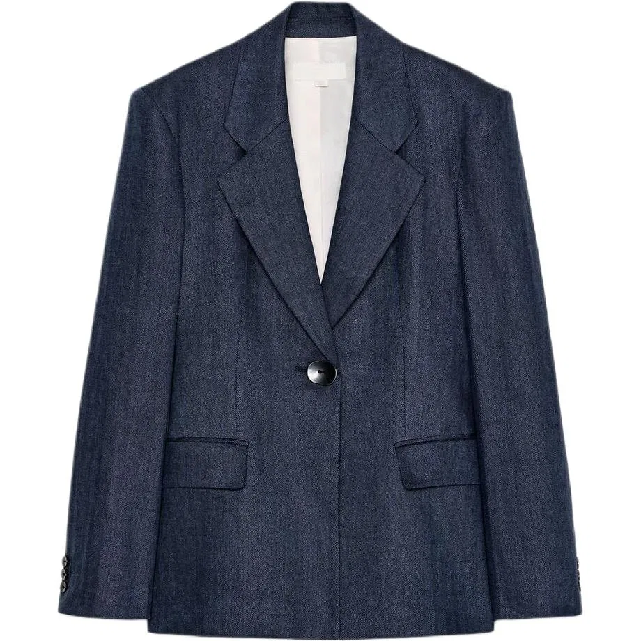 Женский деловой костюм Indigo ZARA, Indigo