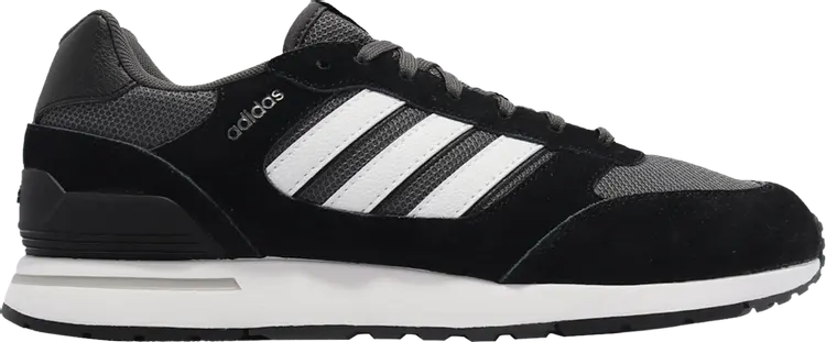 

Кроссовки Run 80s 'Black White', черный