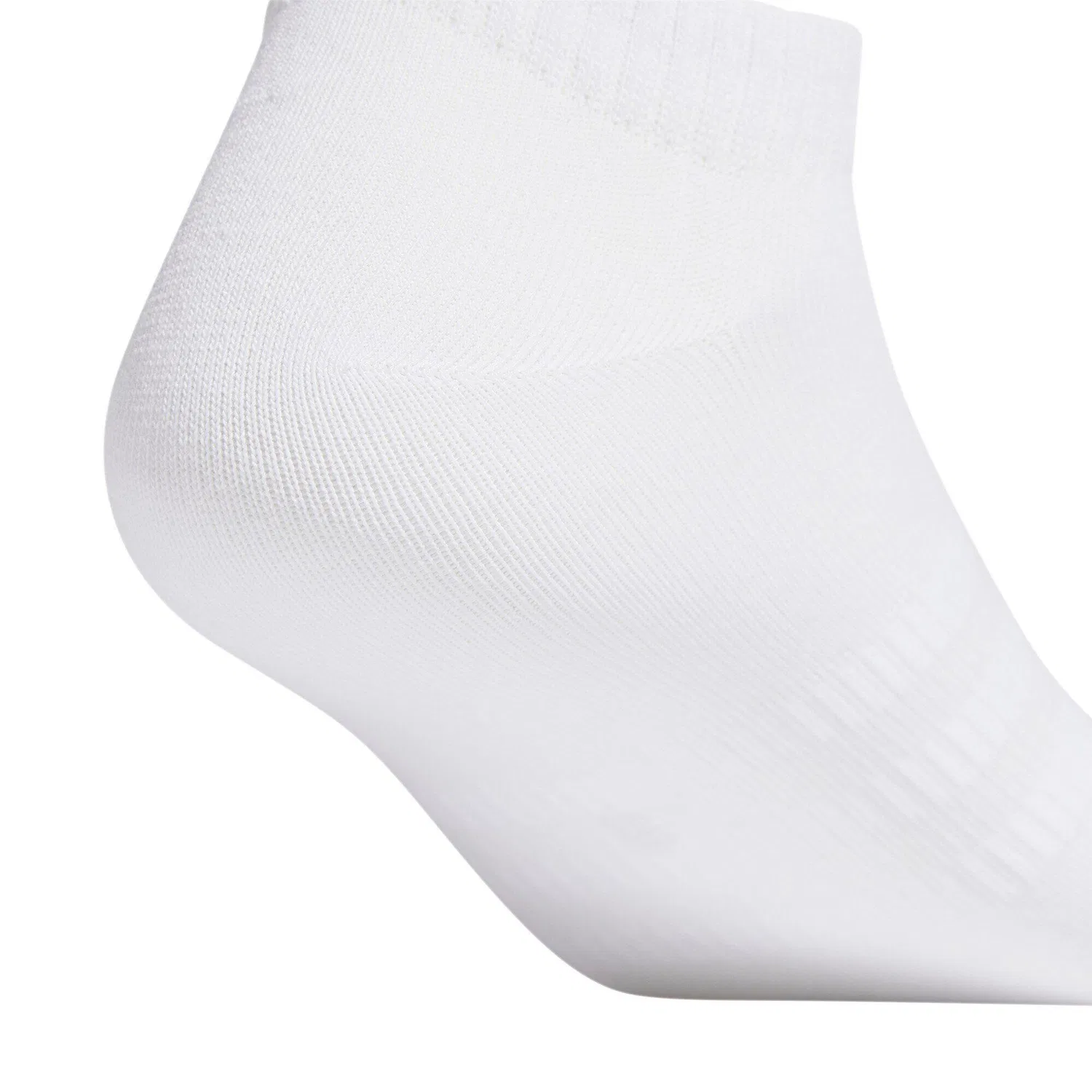 Детские носки-невидимки с поддержкой свода стопы Low Cut Sneaker Socks Adidas, Grey Heather White Black — фото 3
