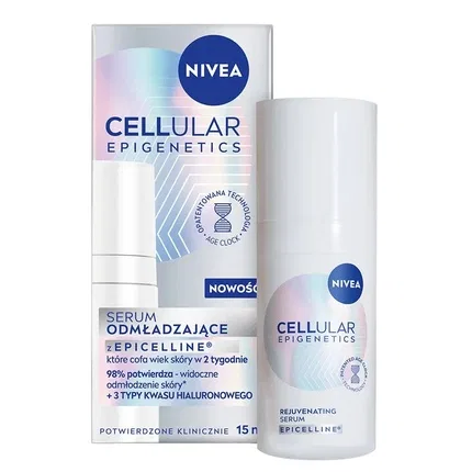Антивозрастная сыворотка 15 мл Cellular Epigenetics Nivea, Белый