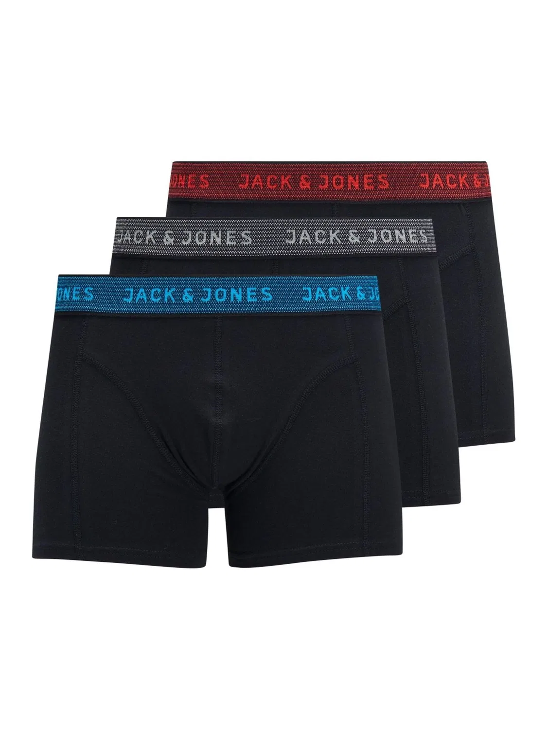 Трусы 3 шт. JACK & JONES Junior, черный
