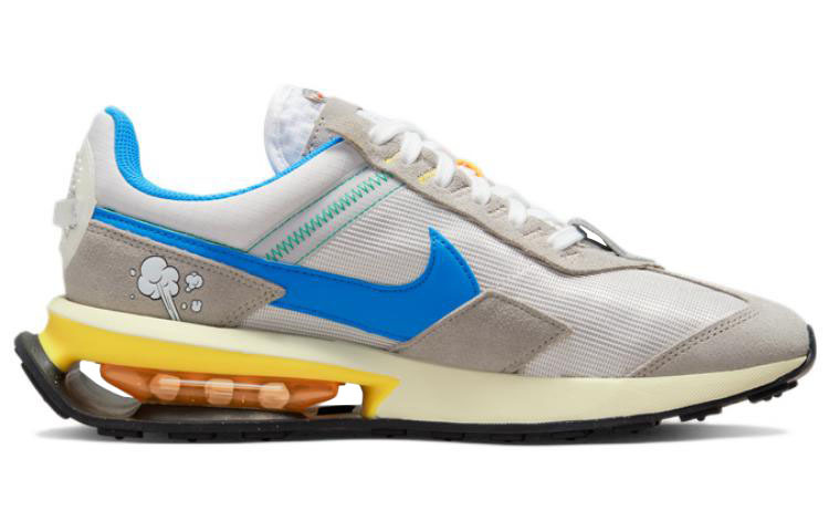 Кроссовки Nike Air Max, светло-серый/синий — фото 2