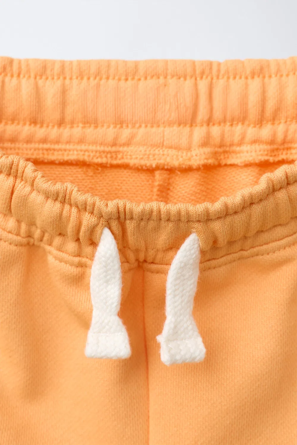 Шорты для бега трусцой-бермуды с цифрами ZARA, Orange — фото 3