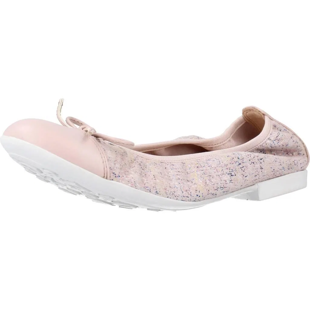 Детские кроссовки с закрытым носком Geox Jr Plie C, Rosa