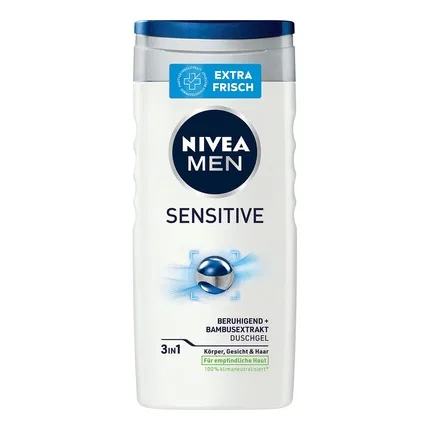 Гель для душа Sensitive Nivea Men, 250 мл