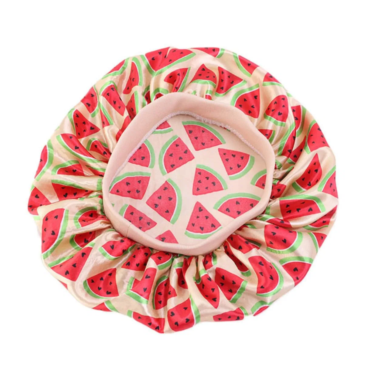 Шапочка для душа Satin, 4 шт, MAGICLULU, 22x17x1 см, Sortierte Farbe — фото 4