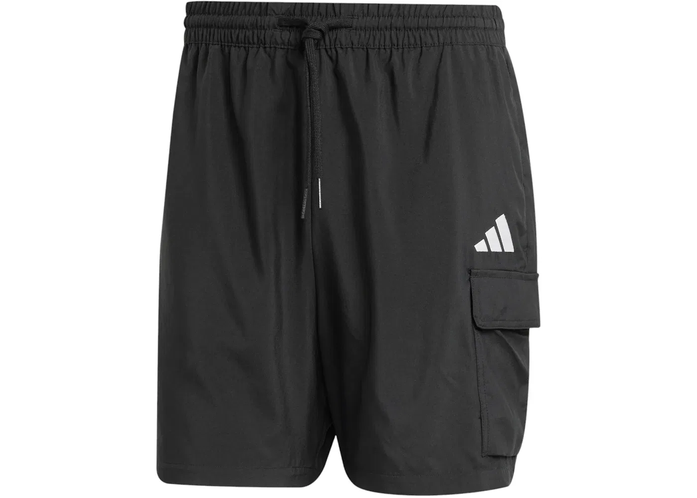 Мужские шорты карго с принтом Adidas Shorts, Black White