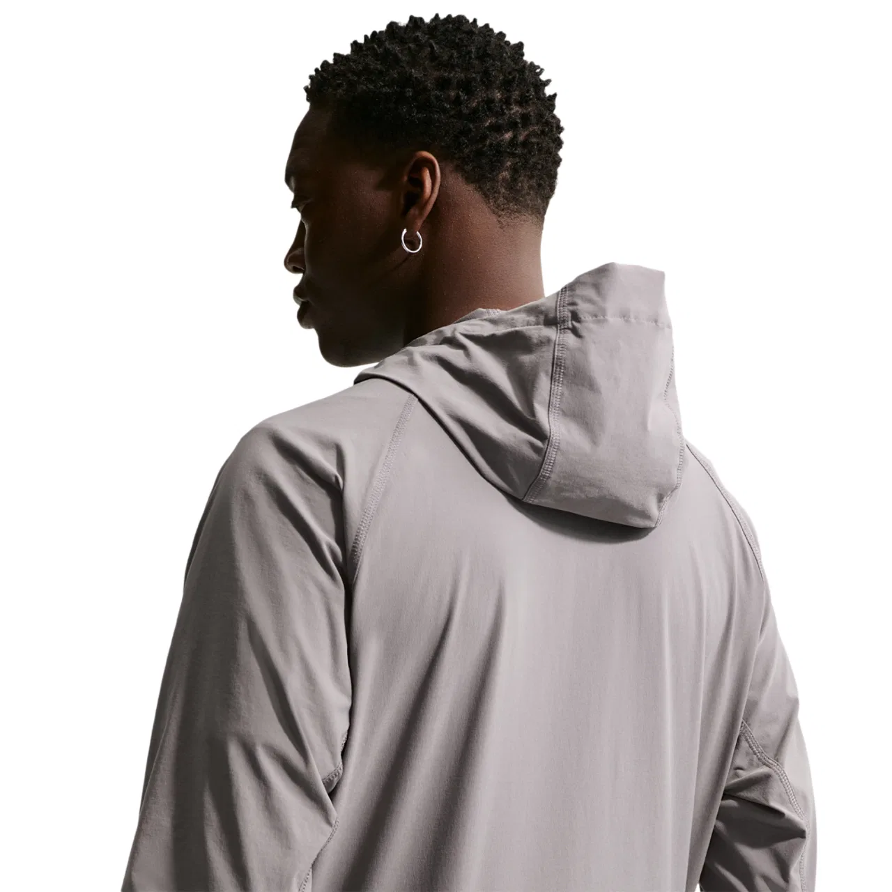 Мужская куртка Windrunner Nike Drifit Tech Woven, цвет Pencil Point/Pencil Point/Blue Crystal — фото 2