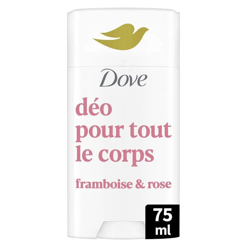 Дезодорант-стик для тела Dove Raspberry & Rose, 75 мл, Малина и Роза
