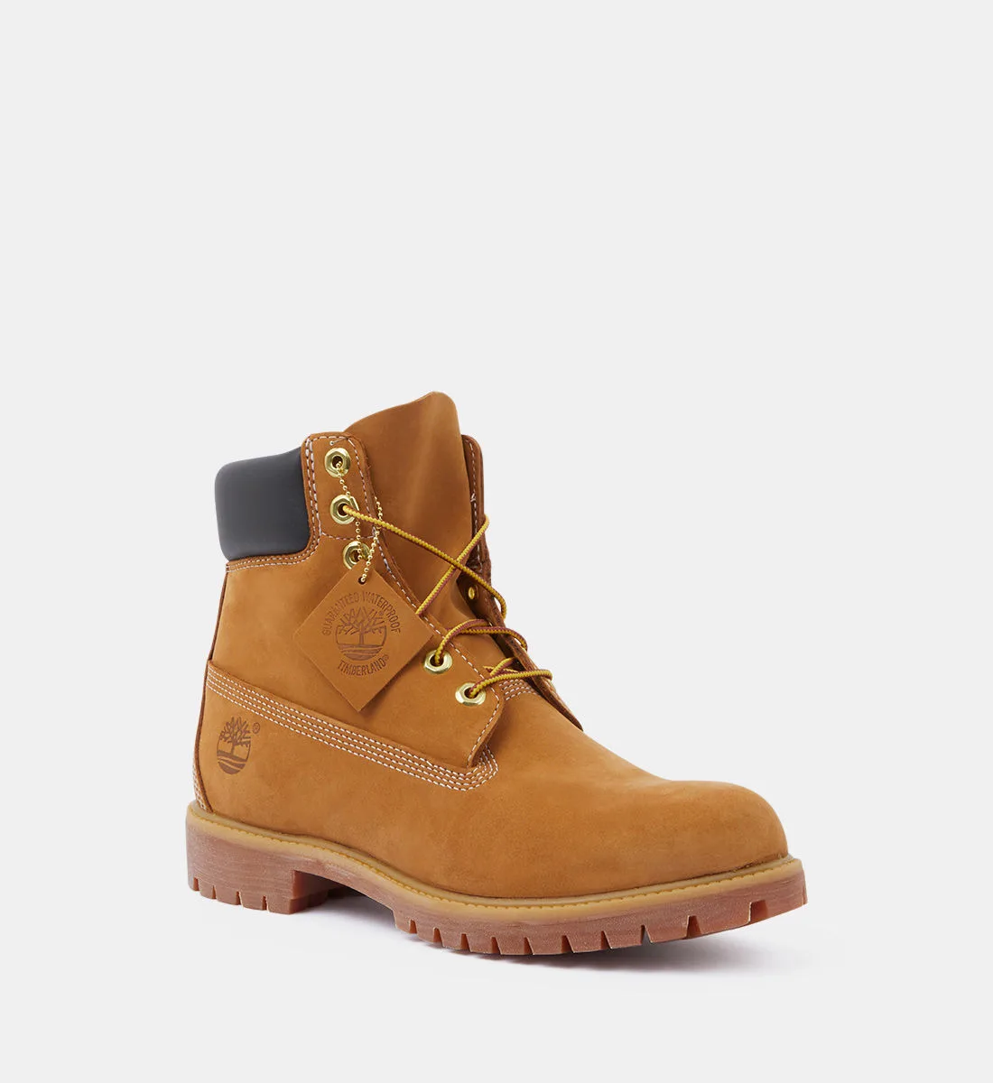 Иконические ботинки Timberland Premium из нубука, желтый — фото 2