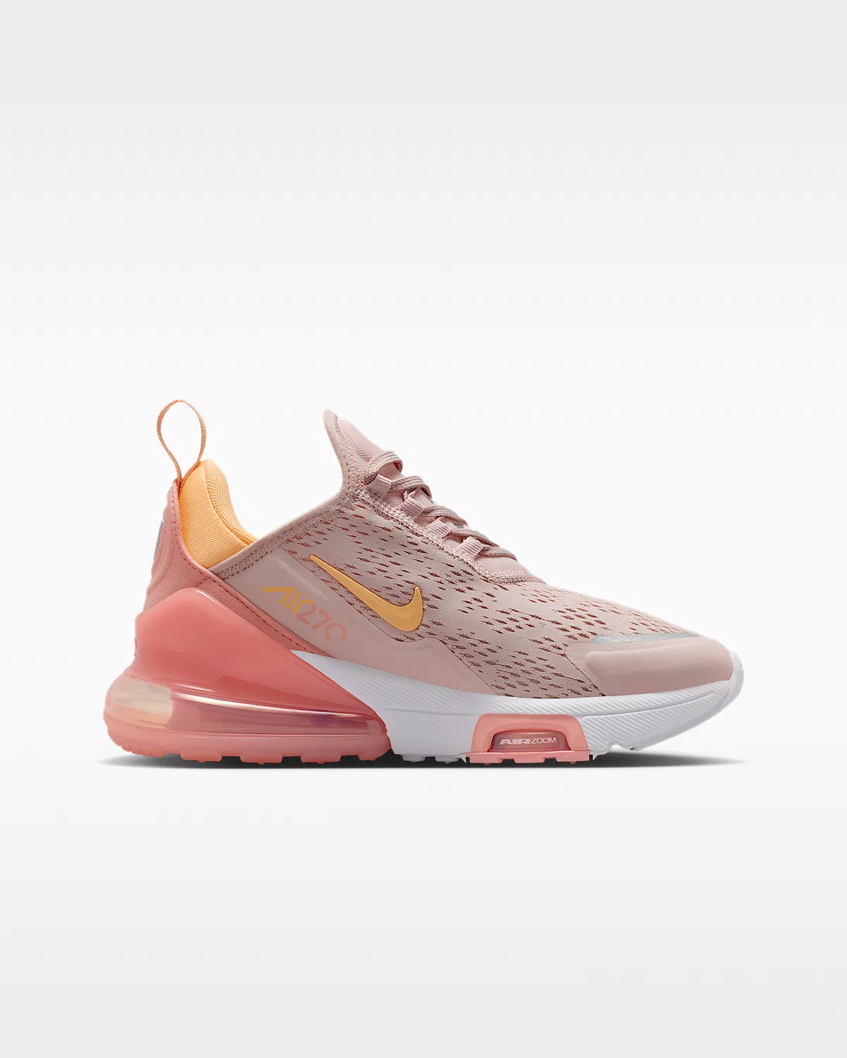 Кроссовки Nike Air Max 270 Premium для детей, Silt Red/White/Washed Coral/Tangerine Tint — фото 3