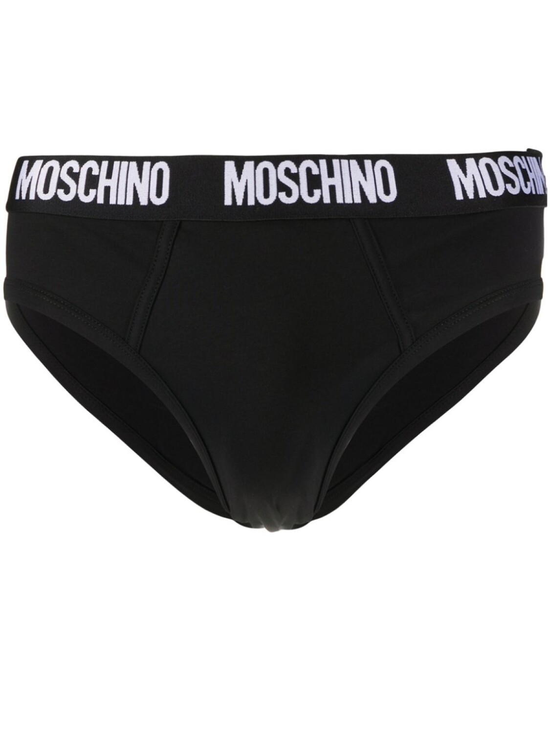 

Moschino трусы-брифы с логотипом, черный