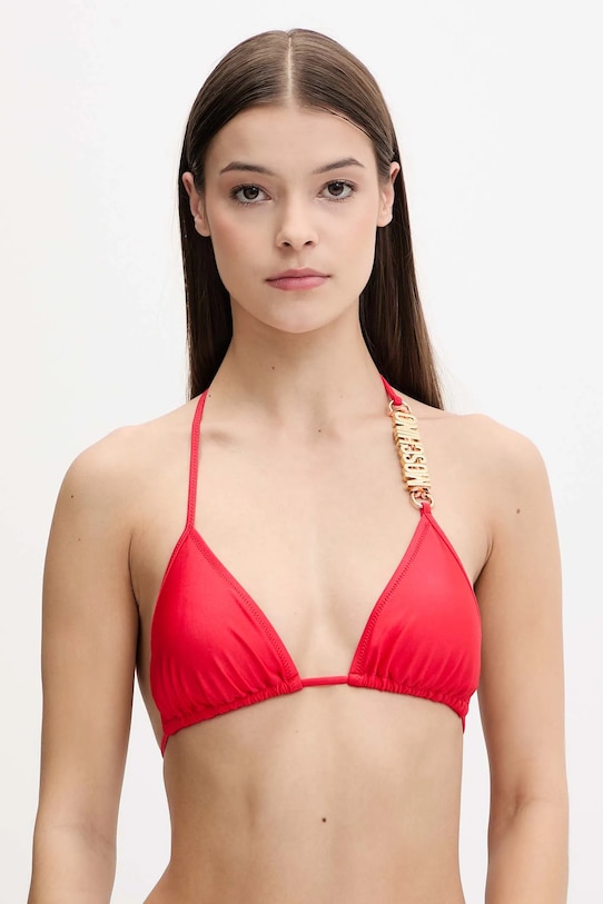 

Купальный бюстгальтер Moschino Underwear, красный