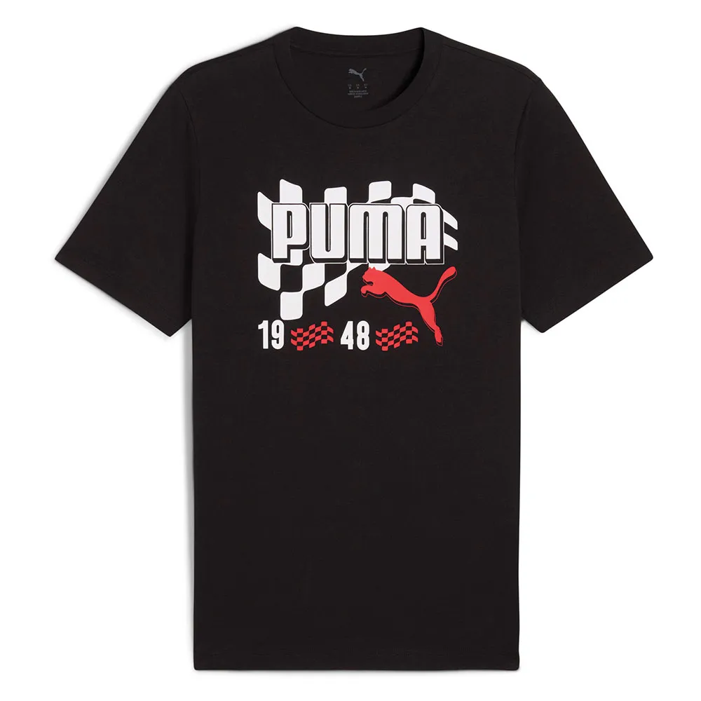 

Футболка с коротким рукавом Puma Moto Flag, черный